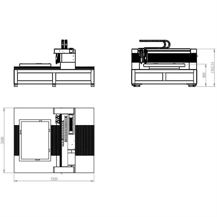 HGETCH High Speed Glass Sapphire Pico-second Laser Cutting Machine